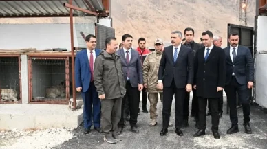 Vali Çiftçi, Horasan ve Köprüköy’de Hayvan Bakımevlerinde İncelemelerde Bulundu