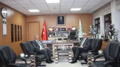 Erzurum Milletvekili Mehmet Emin Öz, DSİ 8. Bölge Müdürlüğünü Ziyaret Etti