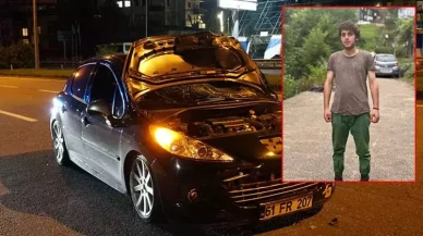 Rize'de yolun karşısına geçerken otomobilin çarptığı yaya öldü