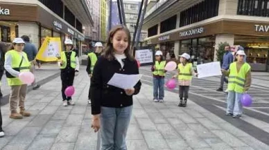 Rize'de Çocuklardan Dünya Çocuk Hakları Günü Çağrısı