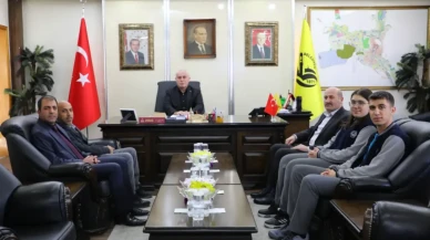 Bayburt Fen Lisesi’nden Başkan Memiş’e Resmi Ziyaret