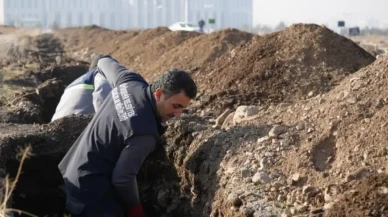 Erzurum’da Kış Öncesi Mezarlık Hazırlıkları Tamamlandı