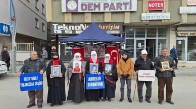 Muş'ta Evlat Nöbeti 222. Haftasında: Ailelerden Çocuklarına "Teslim Olun" Çağrısı