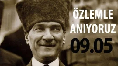 Saatler 10 Kasım 1938'de 9'u 5 geçe durdu! Minnetle, özlemle...