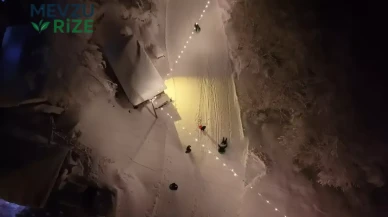 Rize’nin denizi gören zirvesi: Kış sporlarının yeni adresi oldu!