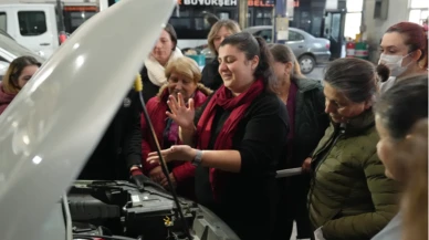 Eskişehir’de kadınlara yönelik araba bakım kursu