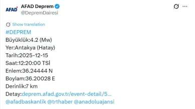 Hatay'da 16 Aralık'ta Okullar Tatil Mi? Antakya'da Deprem Nedeniyle Tasarlanan Tatil Durumu Ne?