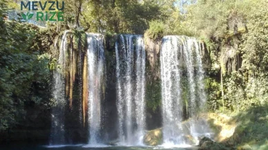 Antalya'nın Gözdesi | Düden Şelalesi Yıl Boyu Ziyaretçilerini Bekliyor