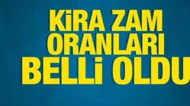 Nisan ayı kira artış oranı belli oldu
