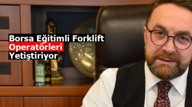Borsa Eğitimli Forklift Operatörleri Yetiştiriyor