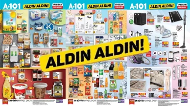 A101 17 Nisan Aldın Aldın kataloğu yayımlandı