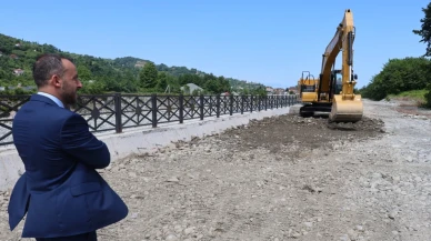Cezaevi Yolu Güzergahında Yol Altyapı Çalışmaları Sürüyor...