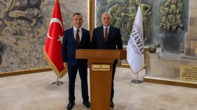 Trabzon Valisi Aziz Yıldırım Gaziantep Valisi Kemal Çeber’i Makamında Çyaret Etti