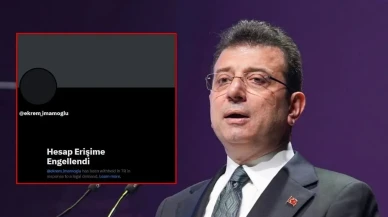 Ekrem İmamoğlu'nun X hesabına erişim engeli