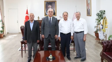 İmam Şafii Camii Derneği’nden Muş Valisi Avni Çakır’a Ziyaret