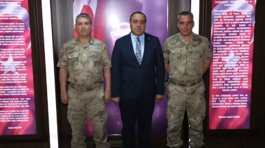 Narman Belediye Başkanı Kınalı’dan Jandarma Komutanlarına Teşekkür ve Tebrik