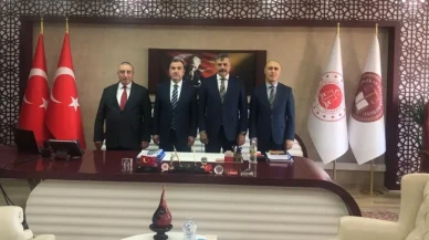 Vali Mustafa Eldivan’dan Erzurum Adliye Heyetine Ziyaret
