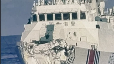 2 Çin gemisi, Güney Çin Denizi’nde çarpıştı