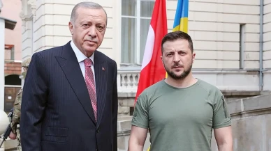 Cumhurbaşkanı Erdoğan, Zelenski ile görüştü
