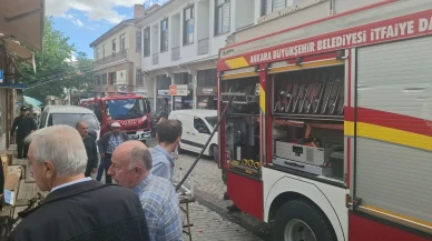 Çarşıda Alevlerin Yükselmesi Paniğe Neden Oldu