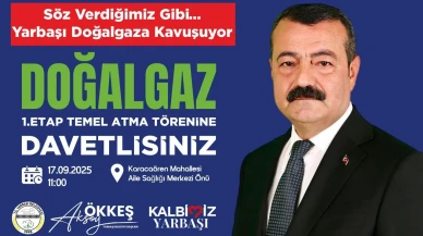 Yarbaşı’na Doğalgaz Müjdesi! Belediye Başkanı Ökkeş Aksoy, Projeyi Hayata Geçiriyor, İlk Kazma 17 Eylül'de Vuruluyor!
