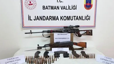 Batman’da kaçak silah operasyonu
