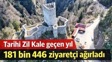 Tarihi Zil Kale geçen yıl 181 bin 446 ziyaretçi ağırladı