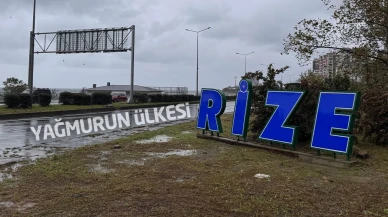 Meteoroloji’den Rize için kuvvetli yağış uyarısı