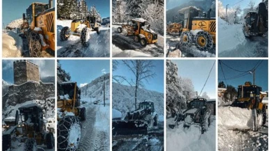 Rize Özel İdare'den Karla Mücadele Çalışmalarında Son Durum Değerlendirmesi