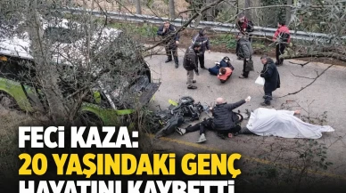 Feci kaza: 20 yaşındaki genç hayatını kaybetti