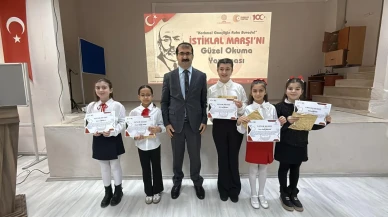 İstiklal Marşı’nı Güzel Okuma Yarışması Gerçekleştirildi