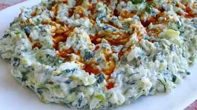 Akdeniz mutfağından sofralarınıza: Enfes Nuranîye mezesi tarifi