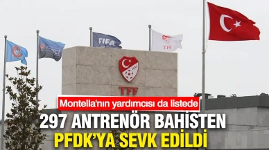 Montella'nın yardımcısı dahil 297 antrenör PFDK'ya sevk edildi