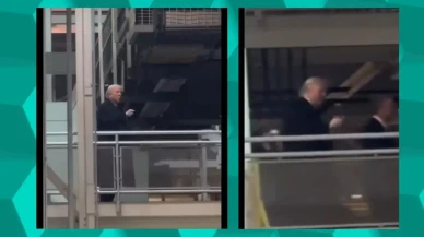 Trump'tan İşçiye Tepki: Müstehcen Hareketle Karşılık Verdi