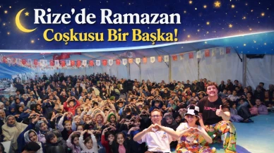 Rize’de Ramazan Coşkusu Bir Başka