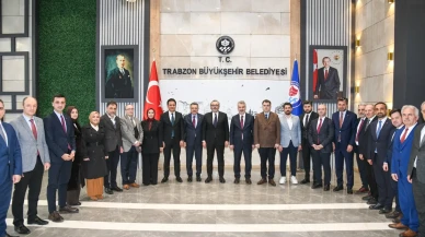 Mahir Ünal’dan Trabzon Büyükşehir Belediyesi’ne Ziyaret