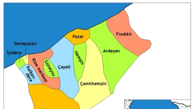 Rize merkez mahalleleri listesi