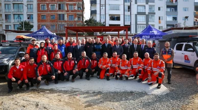 Rize’de Arama Kurtarma Ekiplerine Patch Takma Töreni