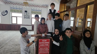 Oltu’da Miniklerden Ramazan’a Anlamlı Karşılama