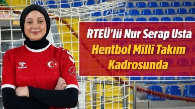 RTEÜ’lü Nur Serap Usta Hentbol Milli Takım Kadrosunda