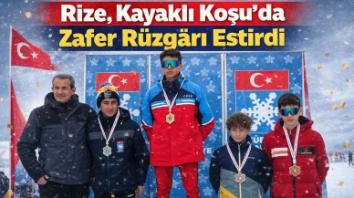 Rize, Kayaklı Koşu’da Zafer Rüzgârı Estirdi