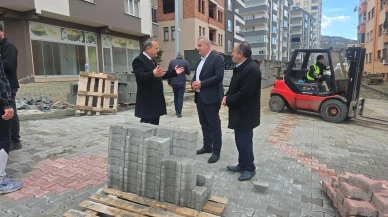 Vakfıkebir'de Parke Taşı Çalışmaları Hızla Devam Ediyor