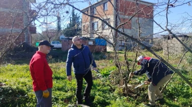 Trabzon İl Tarım ve Orman Müdürlüğü’nden Çukurçayır’da Fındıkta Kış Budaması Eğitimi