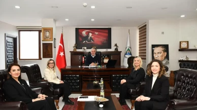 LÖSEV heyeti Artvin Belediye Başkanı Erdem'i ziyaret ederek iş birliği fırsatlarını görüştü