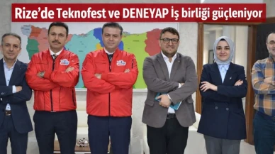 Rize’de Teknofest ve DENEYAP iş birliği güçleniyor