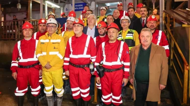 Çayeli Bakır İşletmeleri’nde Anlamlı Sahur: Bakan Işıkhan ve Vali Baydaş Madencilerle Buluştu