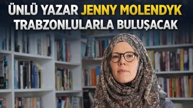 Ünlü yazar Jenny Molendyk Trabzonlularla buluşacak