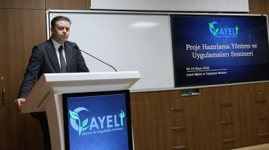 Rize'de Öğretmenlerin Mesleki Gelişimini Destekleyen Proje Hazırlama Semineri Başladı