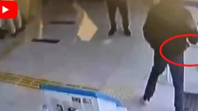 Bankada satırlı soygun girişimi: Kar maskeli saldırgan kıskıvrak yakalandı!