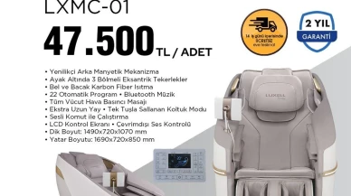 BİM’e Luxell Masaj Koltuğu Geliyor! 47.500 TL Fiyatıyla Satışta